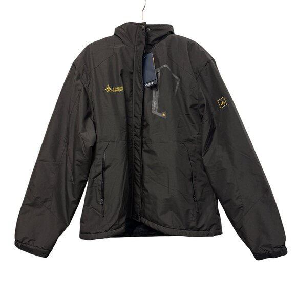 Moerdeng Other - Moerdeng Mens Waterproof Winter Jacket With Fleece Lining 2XL Dark Gray